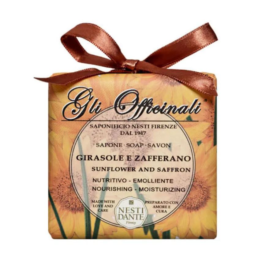 Nesti Dante Gli Officinali Girassol com Açafrão - Sabonete Perfumado em Barra 200g