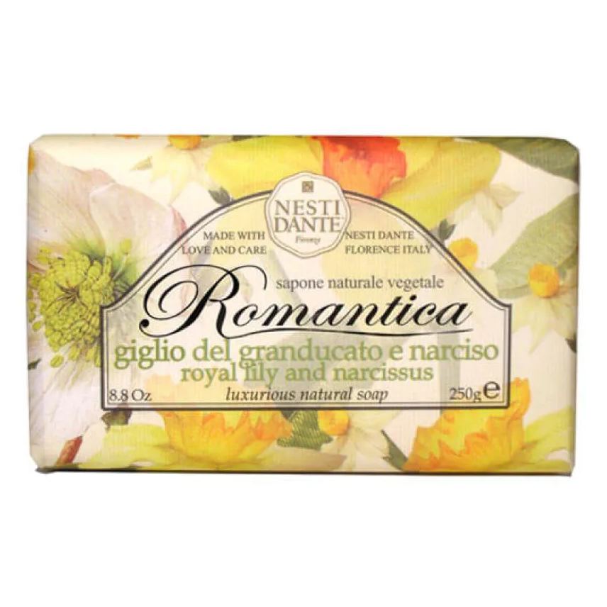 Nesti Dante Romantica Grão Ducado e Narciso - Sabonete Perfumado em Barra 250g