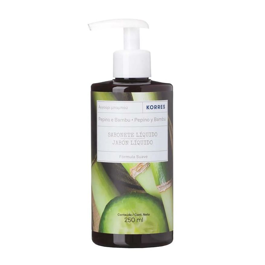 Korres Sabonete Líquido – Pepino e Bambu 250ml