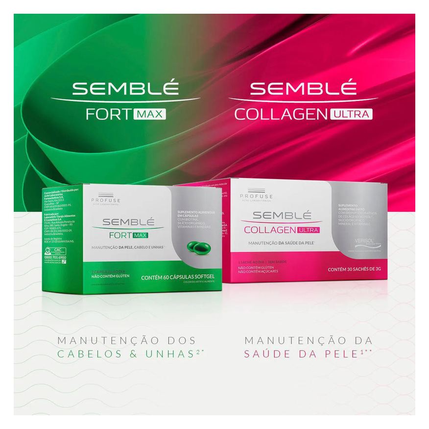 Semblé Polivitamínico Fort Max 60 cápsulas