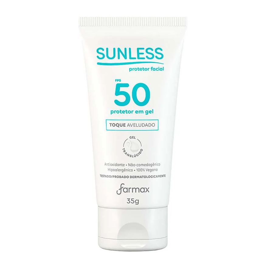 Sunless Protetor Facial em Gel – Translúcido 35g