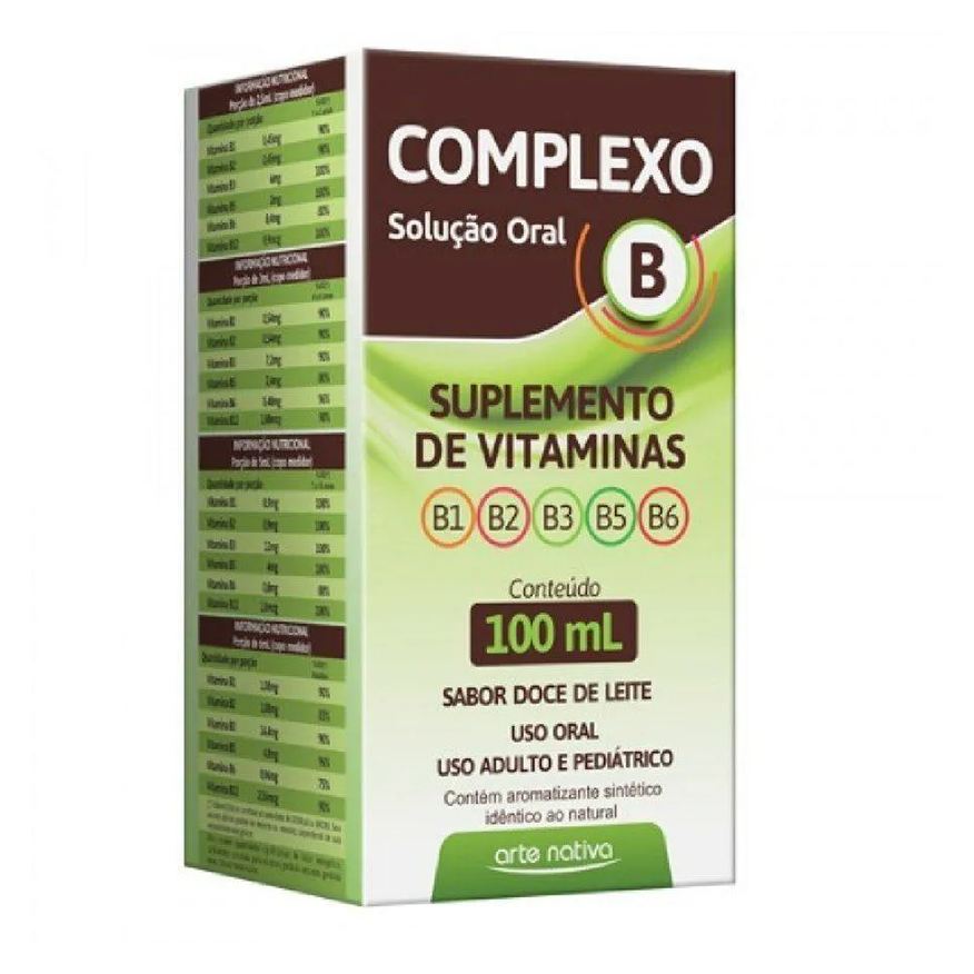 Arte Nativa Complexo B Sol Oral 100ml