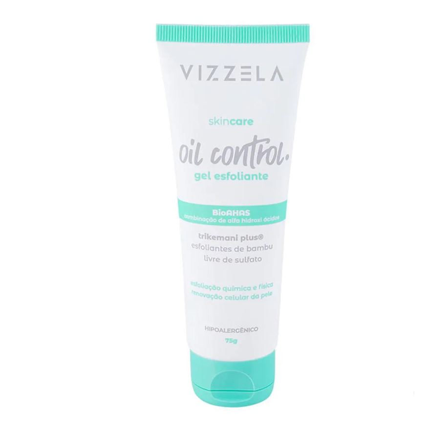 Vizzela Gel Esfoliante Facial Oil Control 75g
