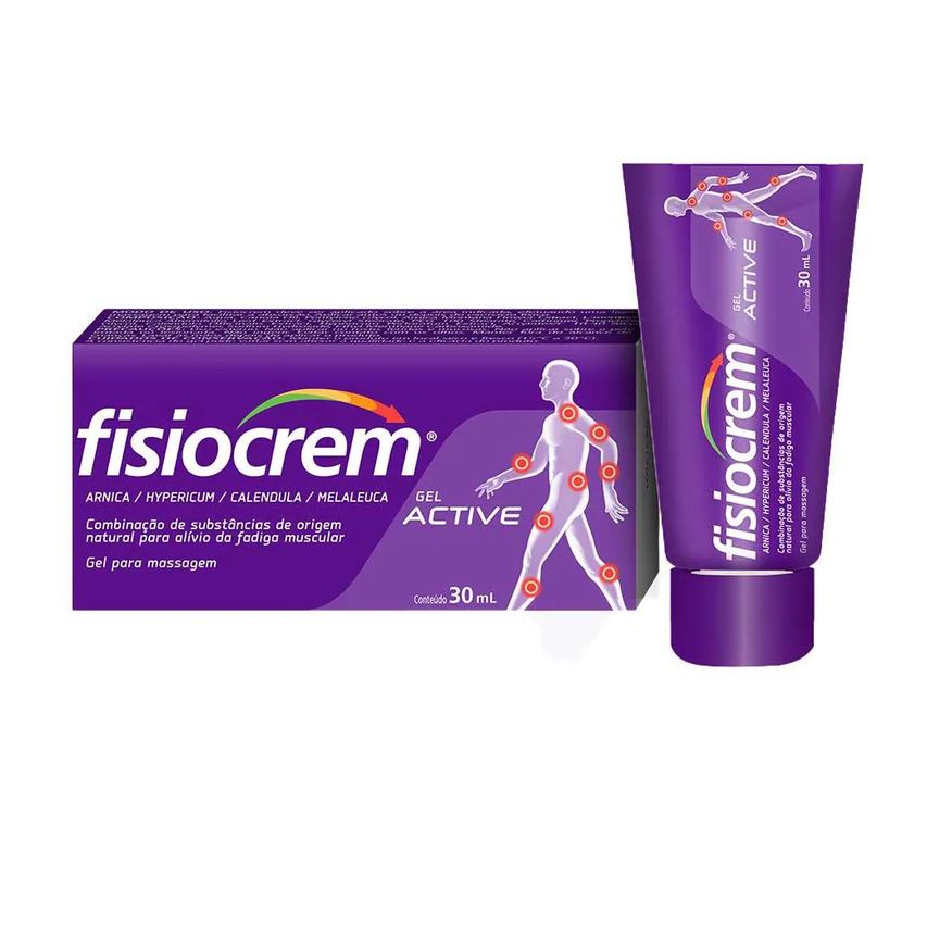 Fisiocrem Gel de Massagem Gel Active 30ml
