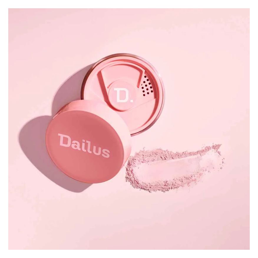 Solto Pó Facial Ultrafino Dailus Rosa