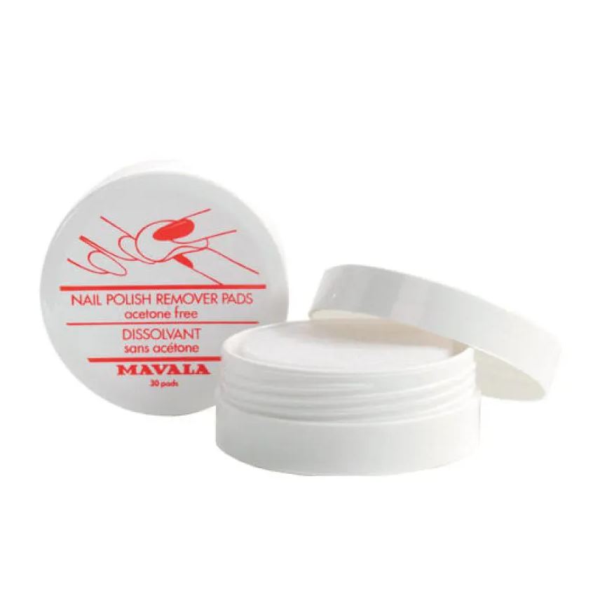 Mavala Nail Polish Remover Pads - Removedor de Esmalte 30 Unidades