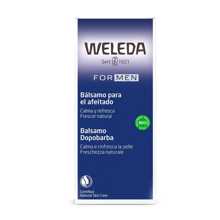 Pós Bálsamo Barba Weleda - Cuidados Pós-Barba 100ml