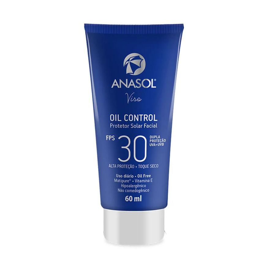 Anasol Protetor Solar Facial - Viso Oil Control Fps30 60ml