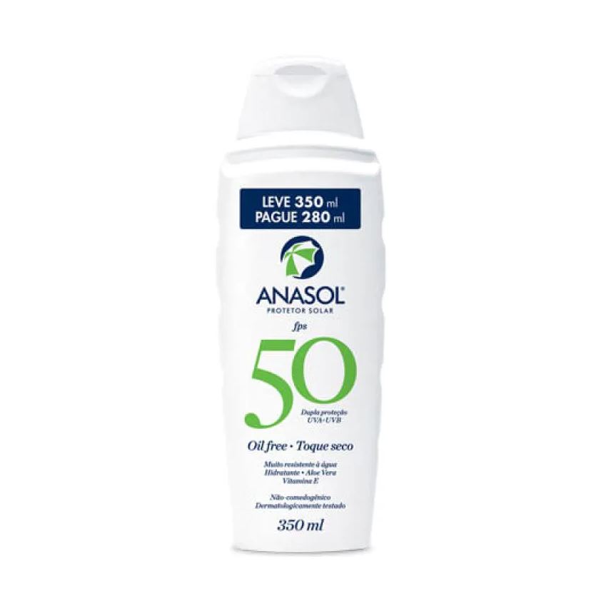 Anasol Protetor Solar Loção Fps50 350ml