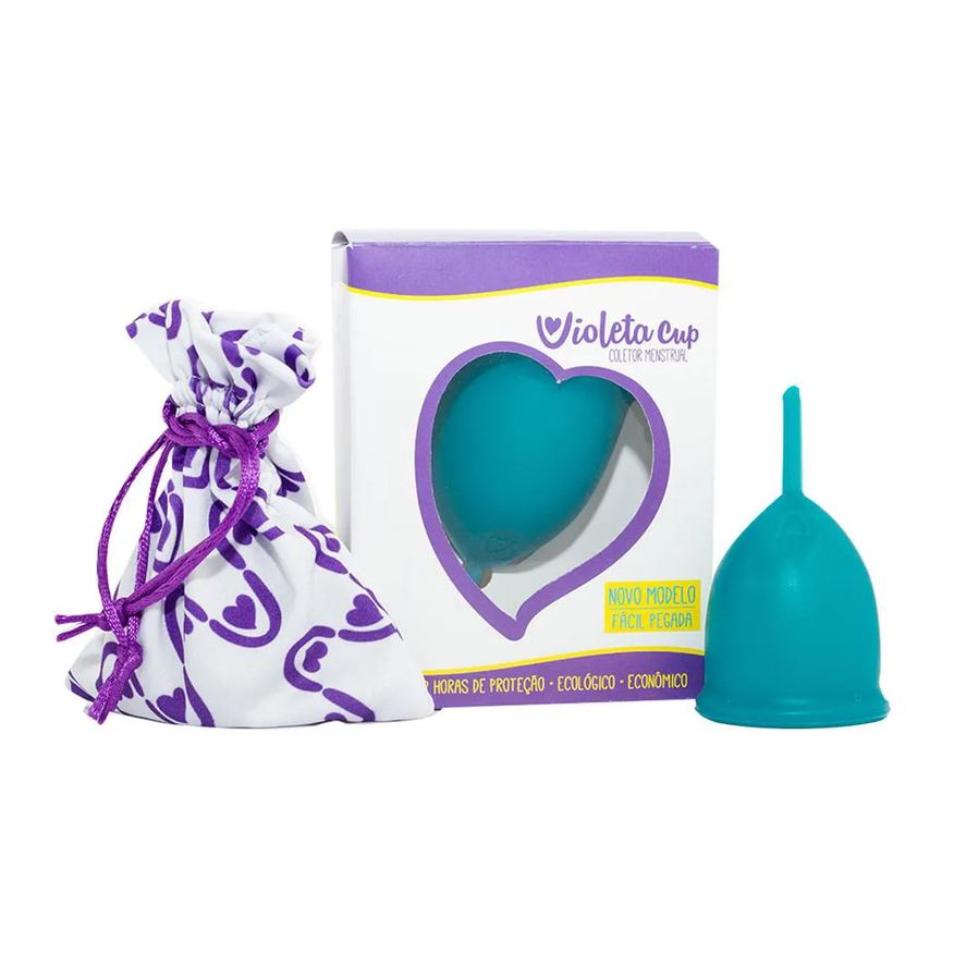 Violeta Cup Coletor Menstrual - Verde Tipo a 1 Unidades