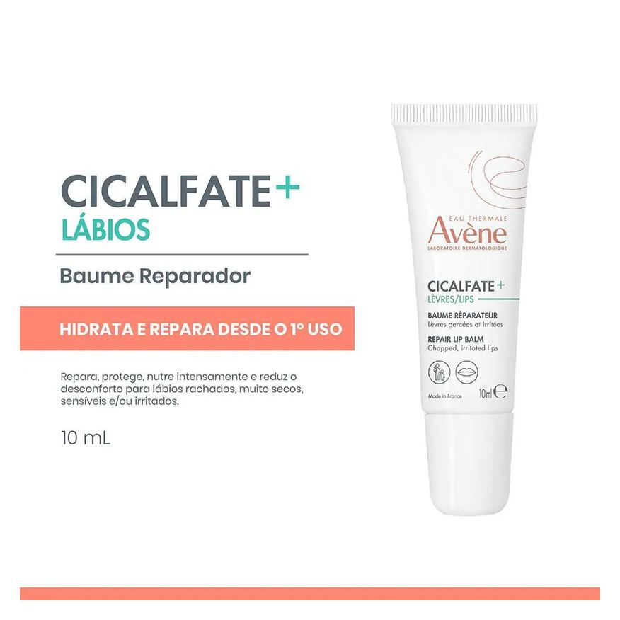 Avene Bálsamo Reparador Labial Avène - Cicalfate Lábios 10ml