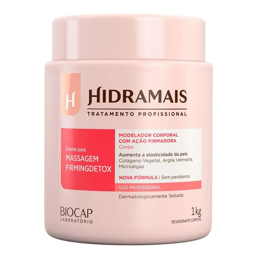 Hidramais Creme de Massagem Firmingdetox 1kg