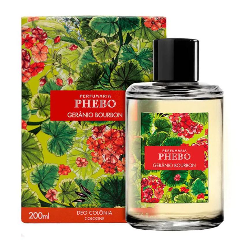 Phebo Colônia Gerânio Bourbon 200ml
