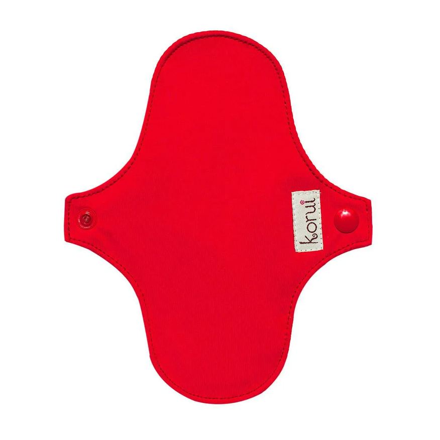 Korui Mini Absorvente de Pano – Fogo Linha Conforto Natural 1 Unidades