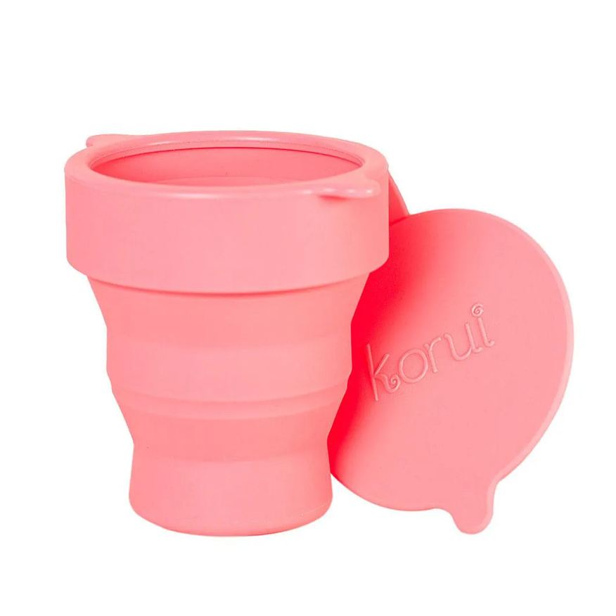 Korui Copo Higienizador de Coletor Menstrual – Copo Esterilizador Goiaba
