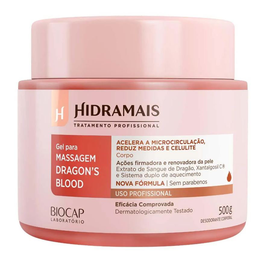Hidramais Creme de Massagem – Dragon Blood 500g