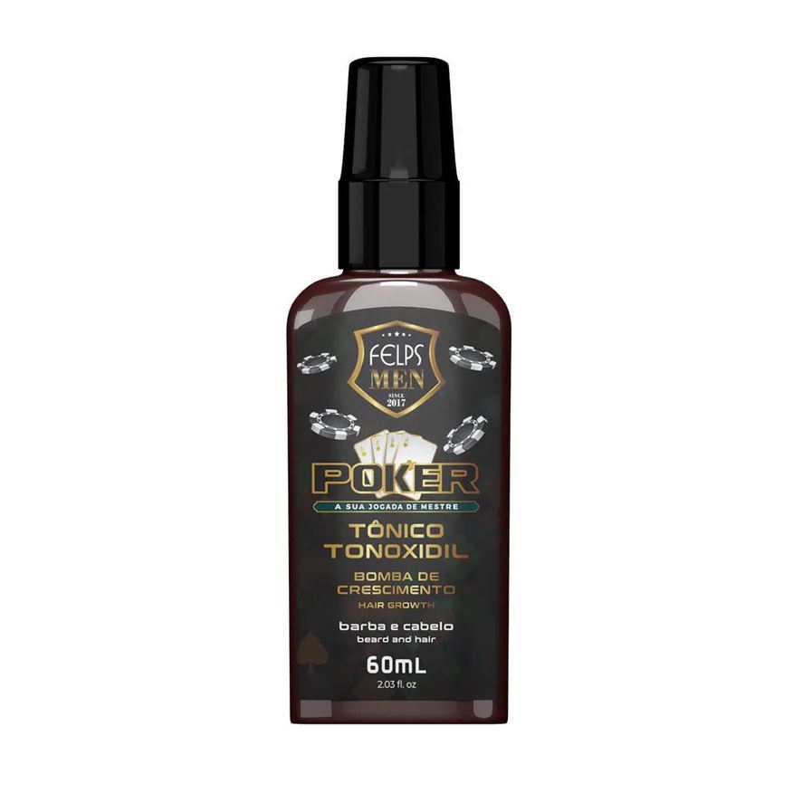 Felps Men Poker Tônico Capilar 60ml