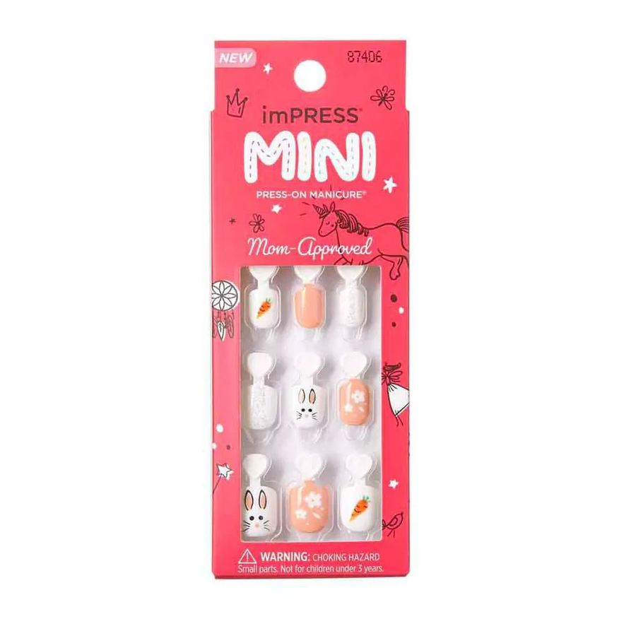 Impress Unhas Autocolantes Infantil Mini Easter Bunny
