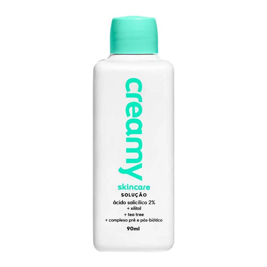 Creamy Solução Tônica Antiacne - Ácido Salicilico 90ml