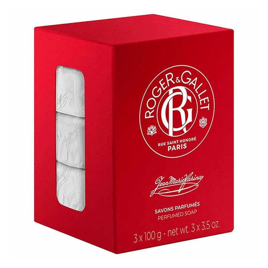 Roger & Gallet Sabonete Jean Marie Farina 3 Sabonetes KIT