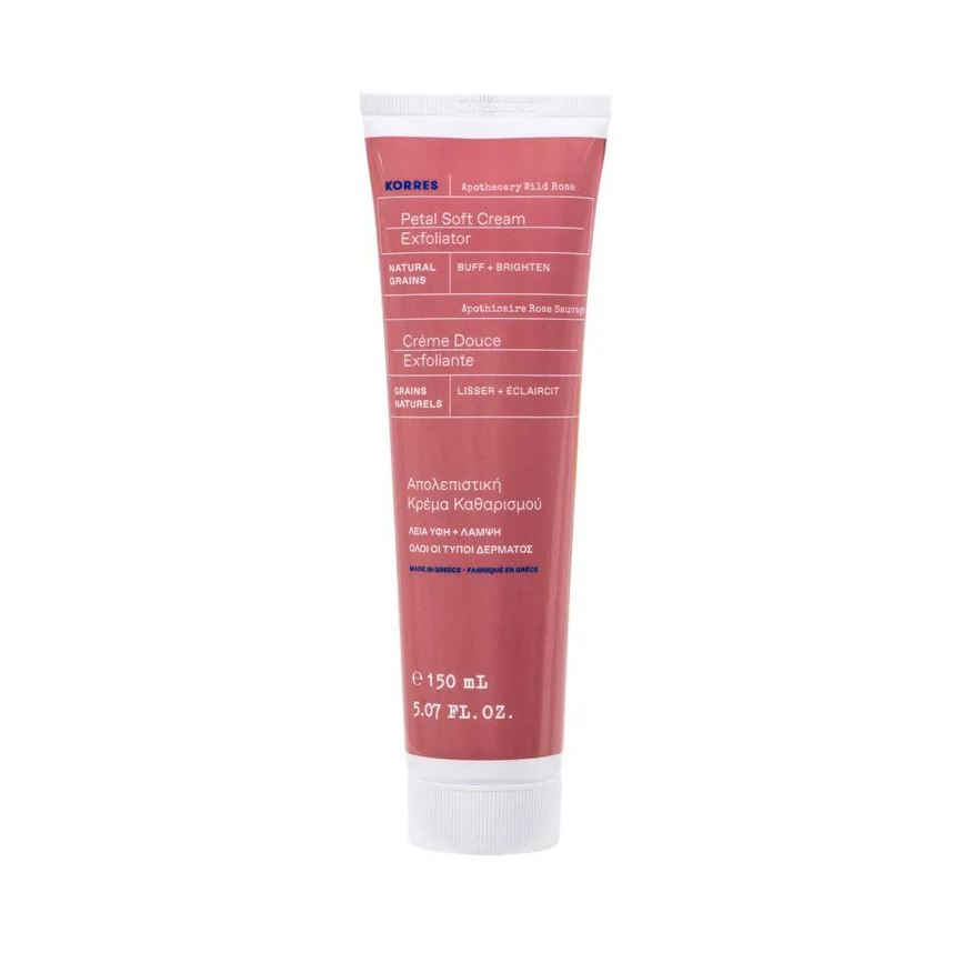 Korres Creme Esfoliante Delicado de Pétalas Wild Rose 150ml