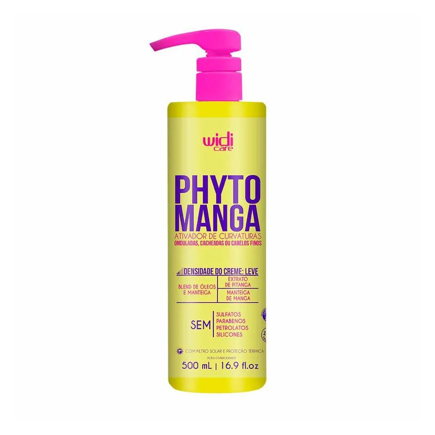 Widi Care Phytomanga Efeito Leve Ativador Condicionante de Curvaturas 500ml