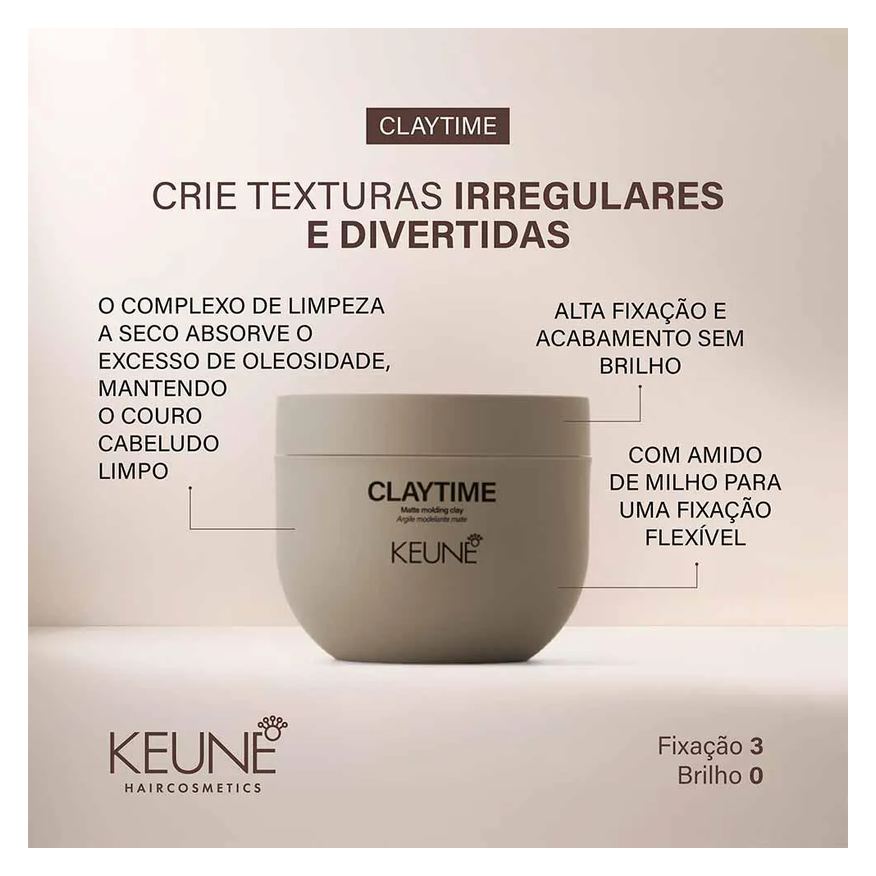 Style Keune Claytime Argila Modeladora 100ml
