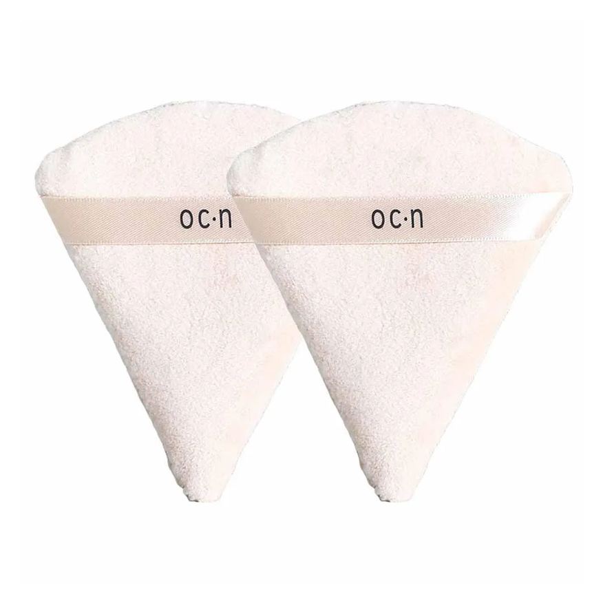 Océane Powder Puff Esponja para Acabamento Kit com 2 Unidades