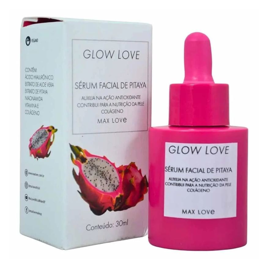 Max Love Sérum Facial de Pitaya Glow Love 30ml