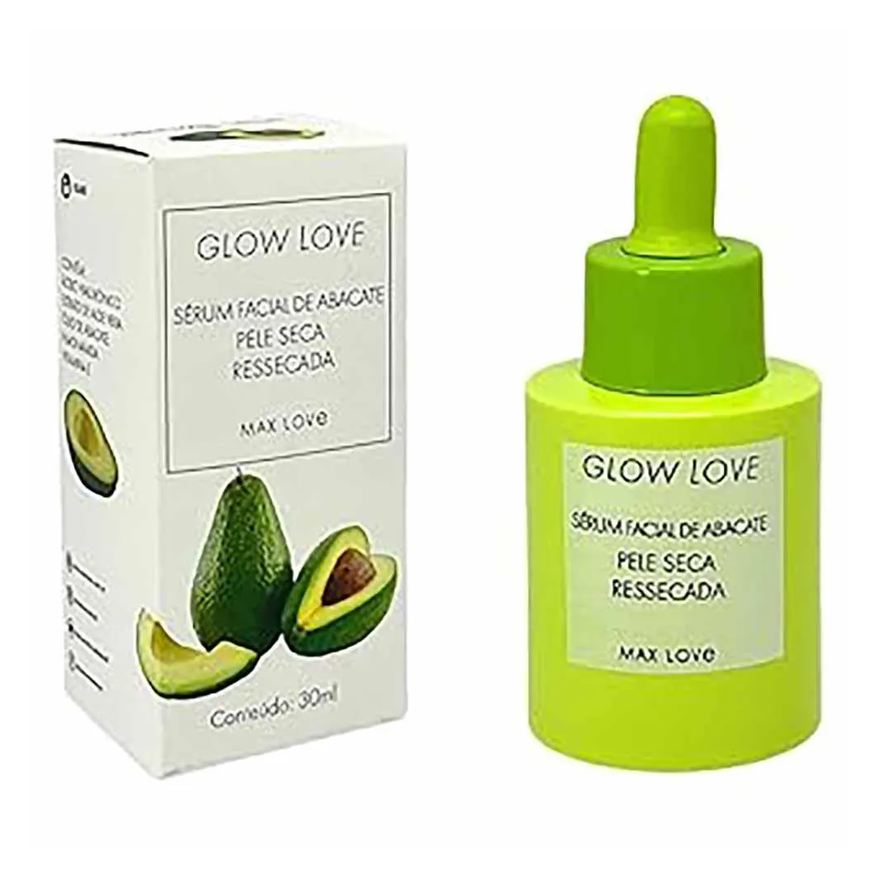 Max Love Sérum Facial de Abacate Glow Love 30ml
