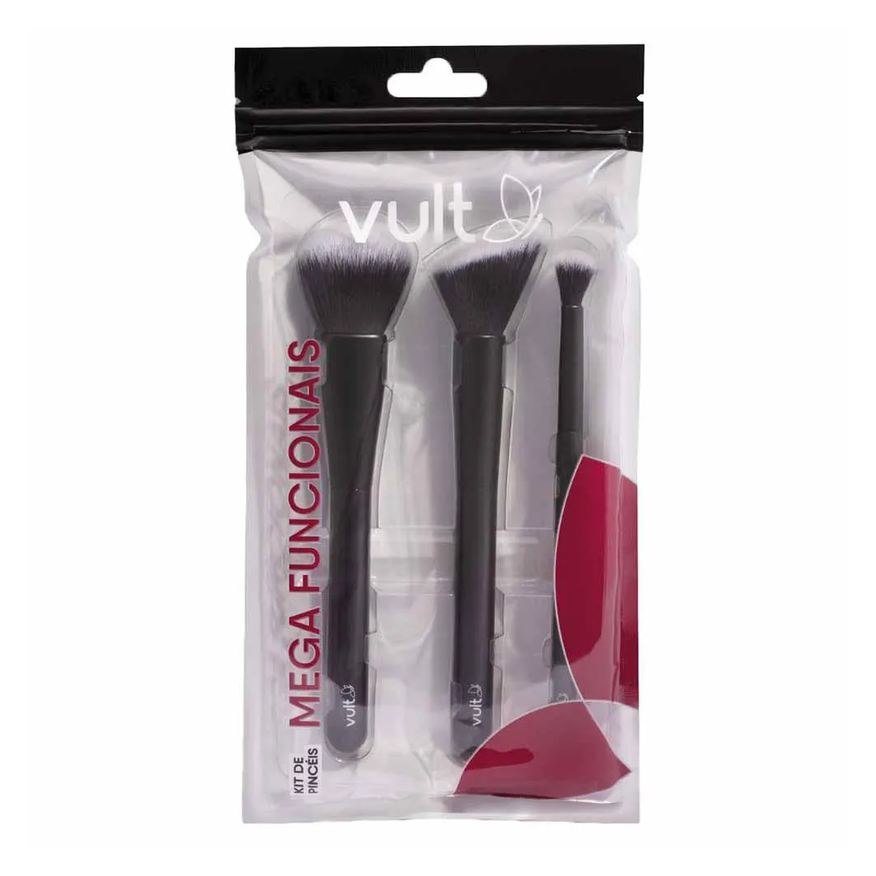 Vult Mega Funcionais Kit de Pincéis
