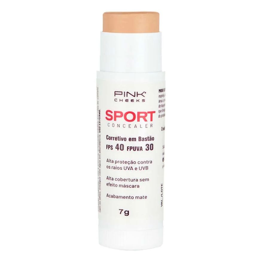 Pink Cheeks Corretivo em Bastão Sport Concealer By Bia Neres Fps40 C20
