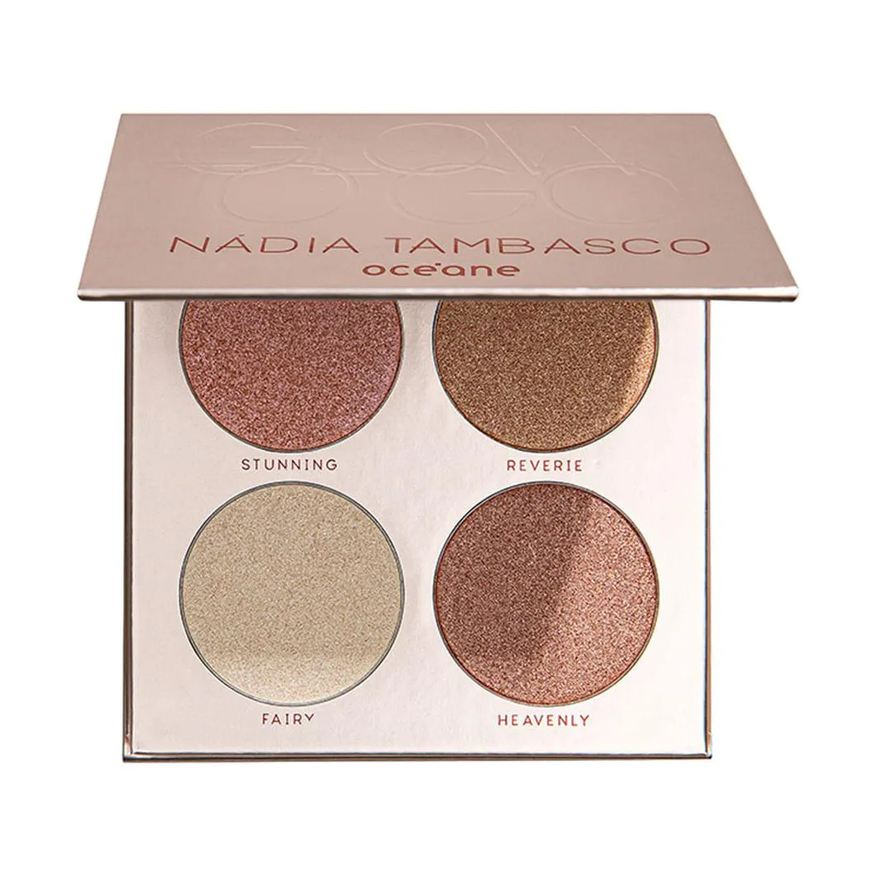 Océane Paleta de Iluminadores Glow To Go Nádia Tambasco 1UN