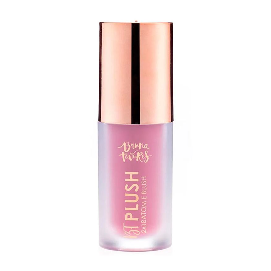 Bruna Tavares Batom 2X1 Bt Plush Mauve