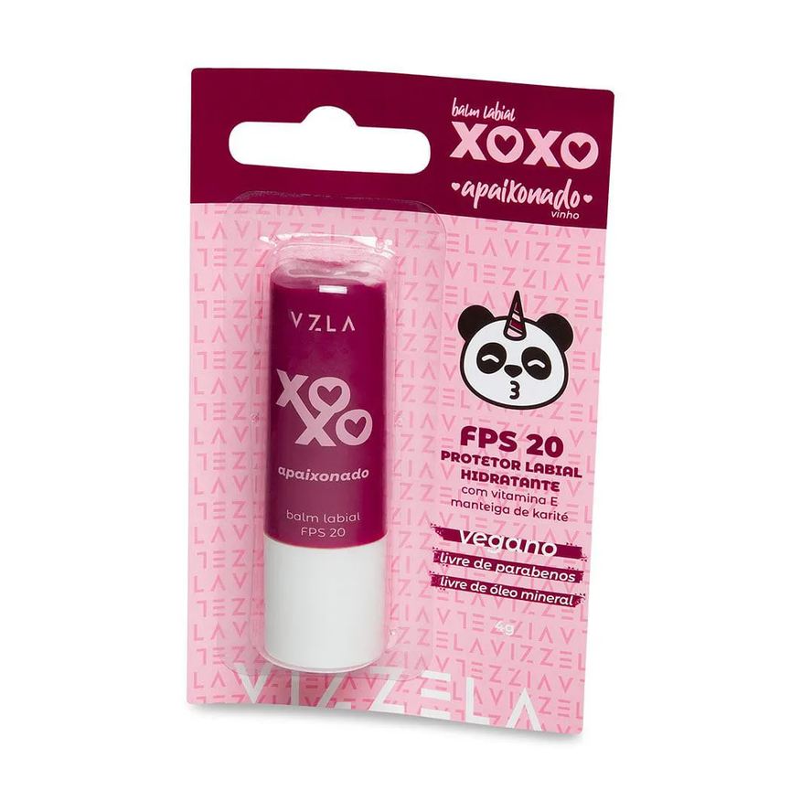 Vizzela Balm Labial Xoxo Fps 20 Apaixonado