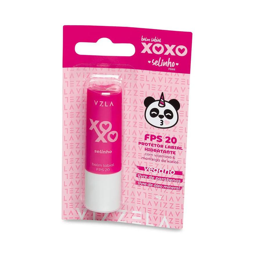 Vizzela Balm Labial Xoxo Fps 20 Selinho