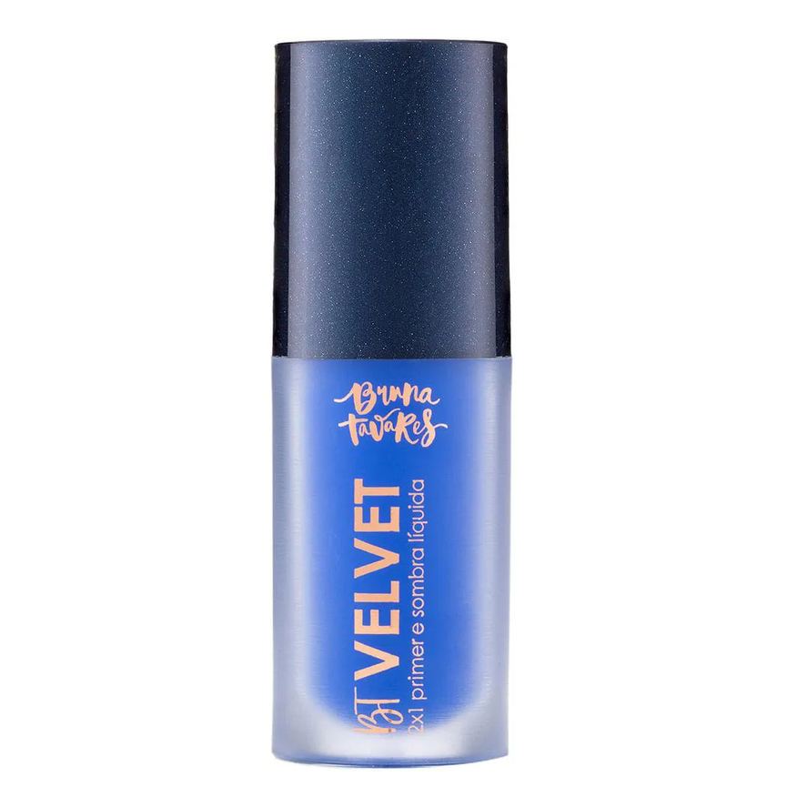Bruna Tavares Sombra Líquida e Primer 2X1 Bt Velvet Tons Coloridos Royal