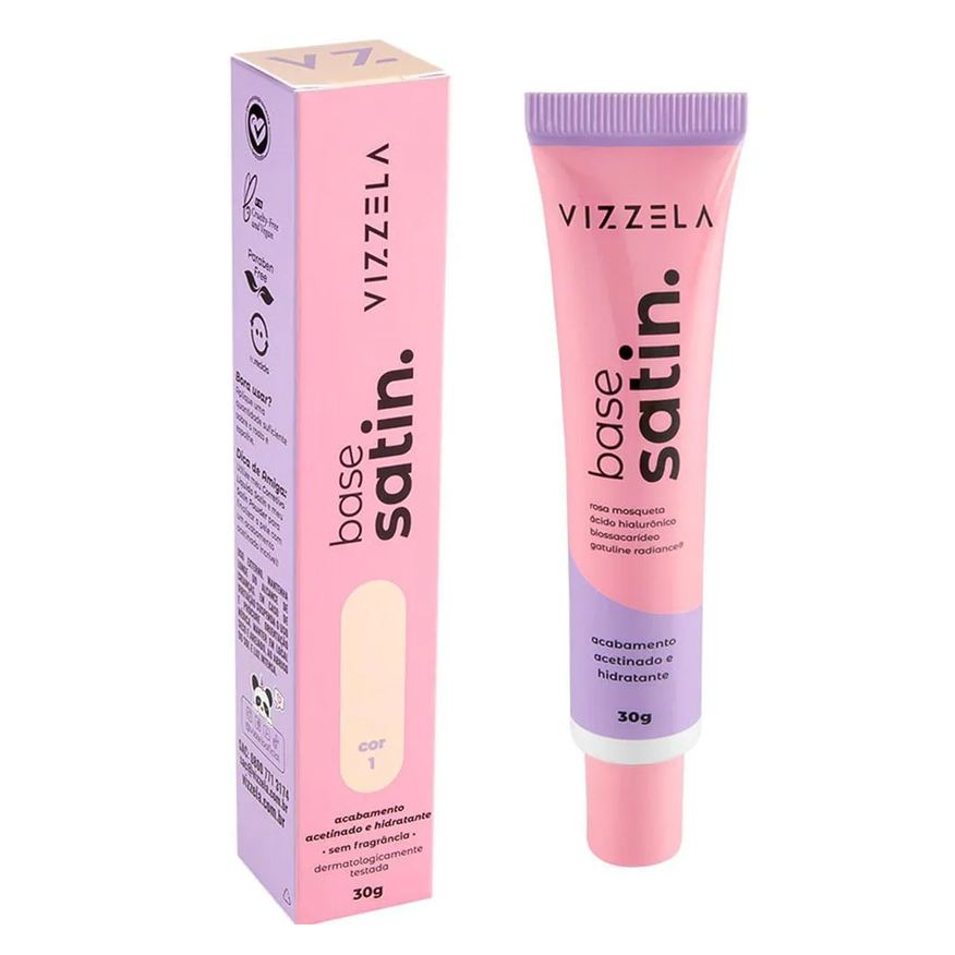 Vizzela Base Líquida Satin 01