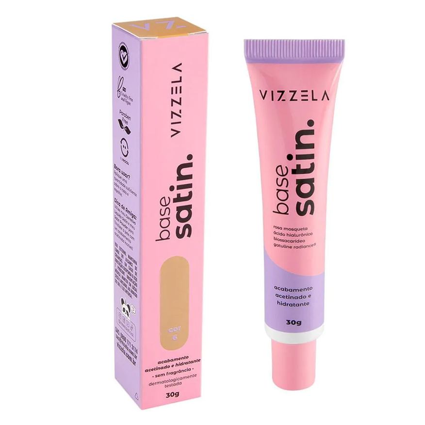 Vizzela Base Líquida Satin 06