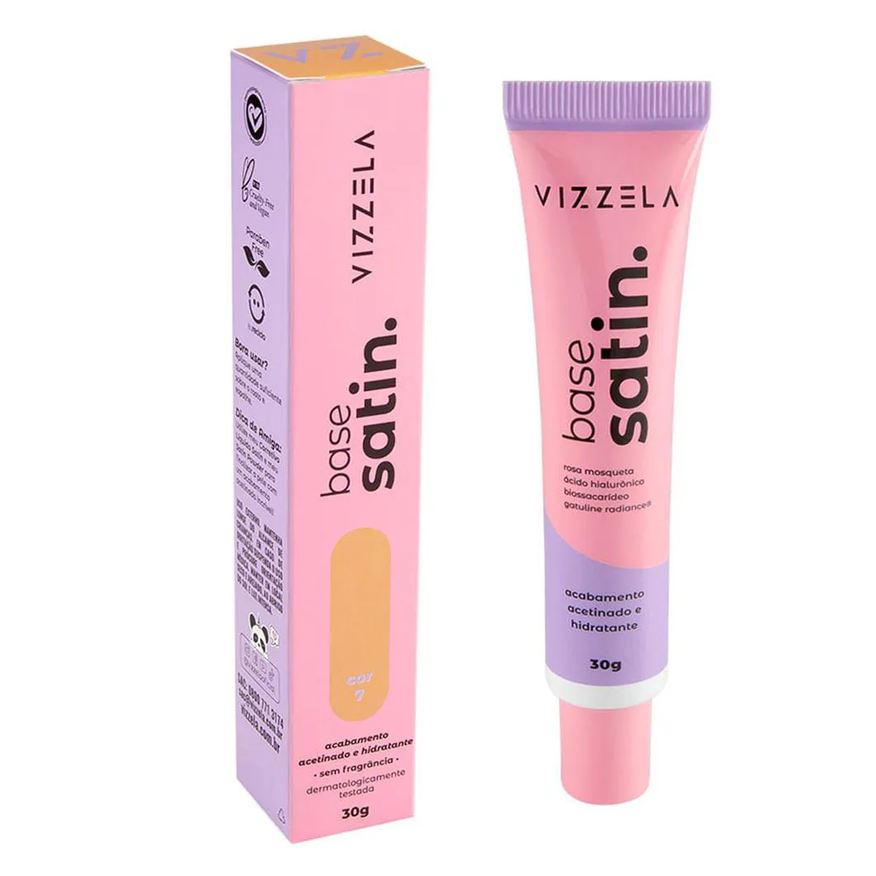 Vizzela Base Líquida Satin 07