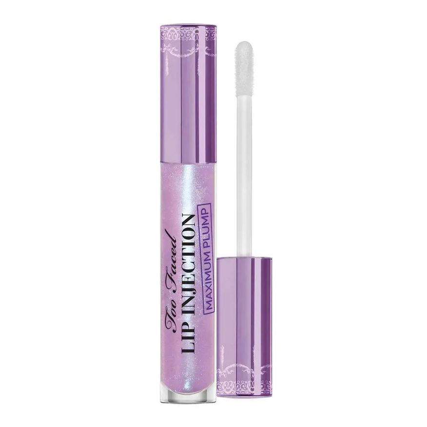 Too Faced Gloss Labial Volumizador Lip Injection Maximum Plump 4ml Blueberry Buzz