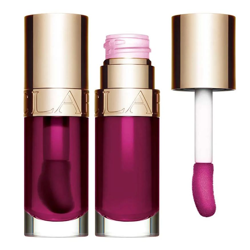 Clarins Gloss Labial Makeup Lip Comfort Oil 10 Plum