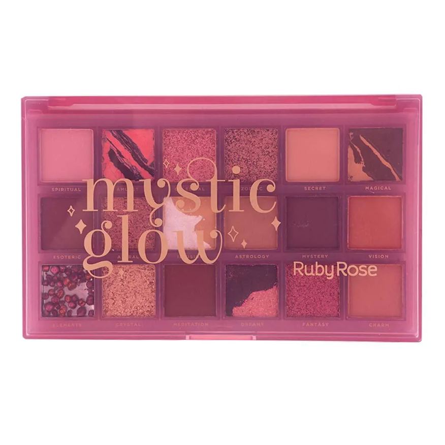 Ruby Rose Paleta de Sombras Mystic Glow 1UN