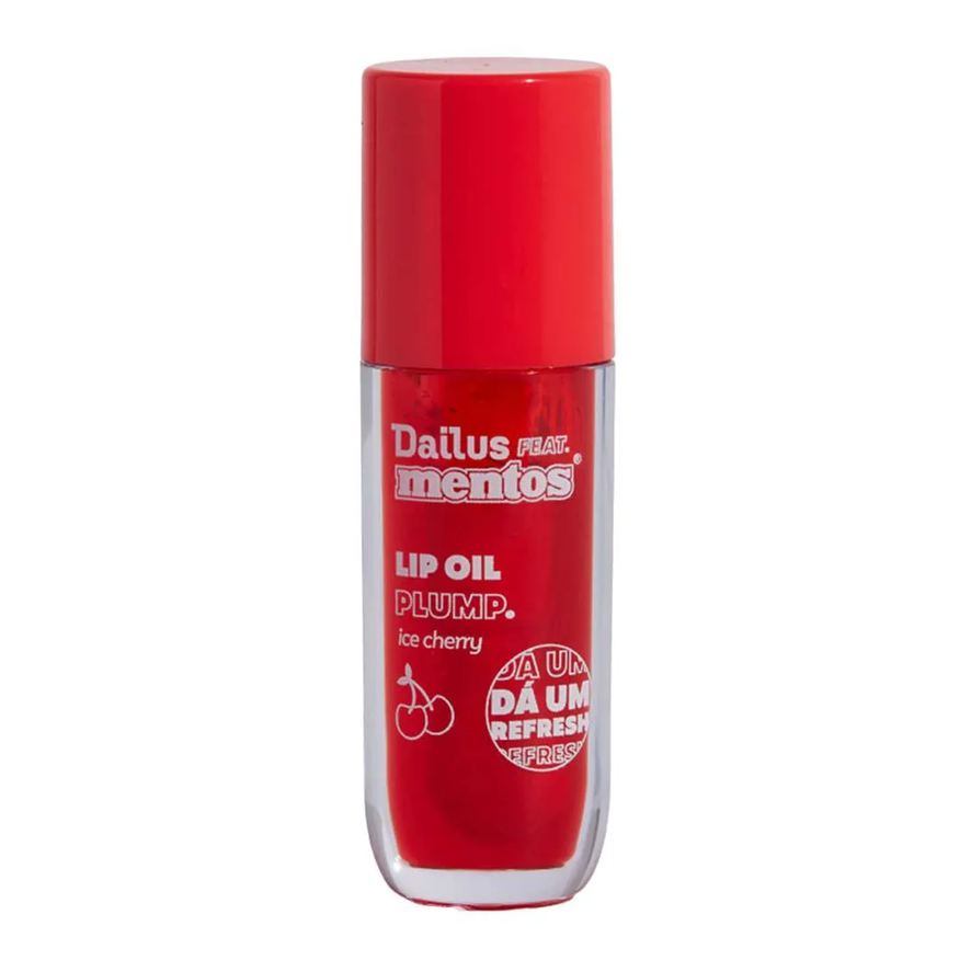 Dailus Gloss Labial Feat. Mentos - Lip Oil Plump ICE Cherry
