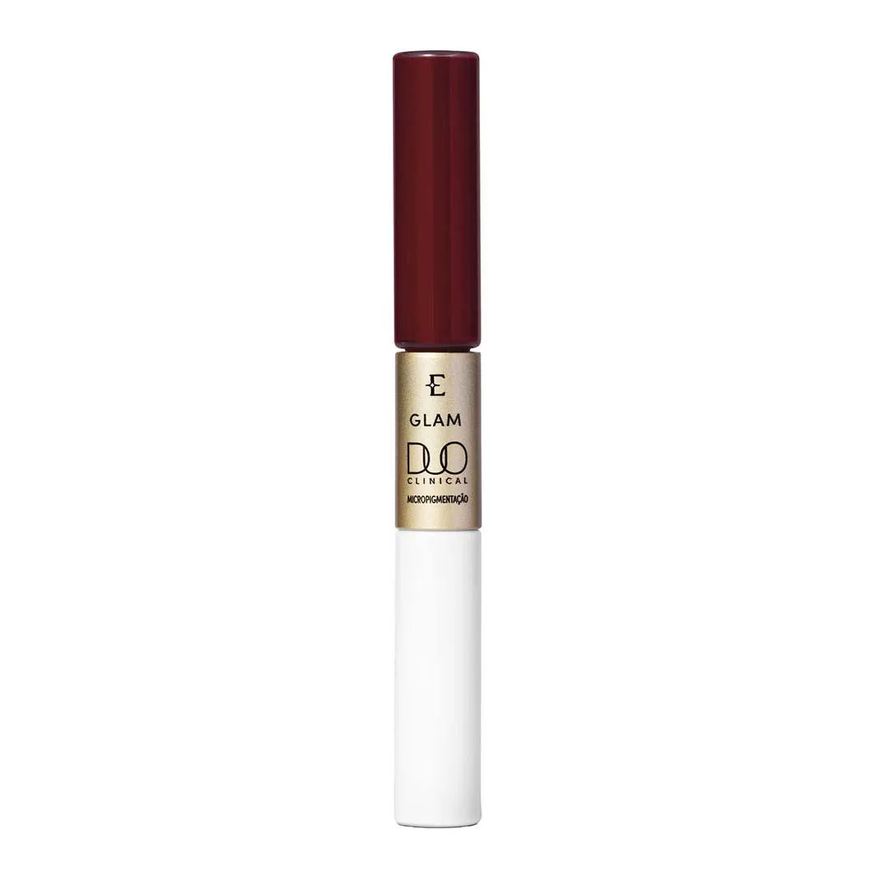Eudora Batom Multifuncinal Glam Duo Clinical Vermelho Imprescindível