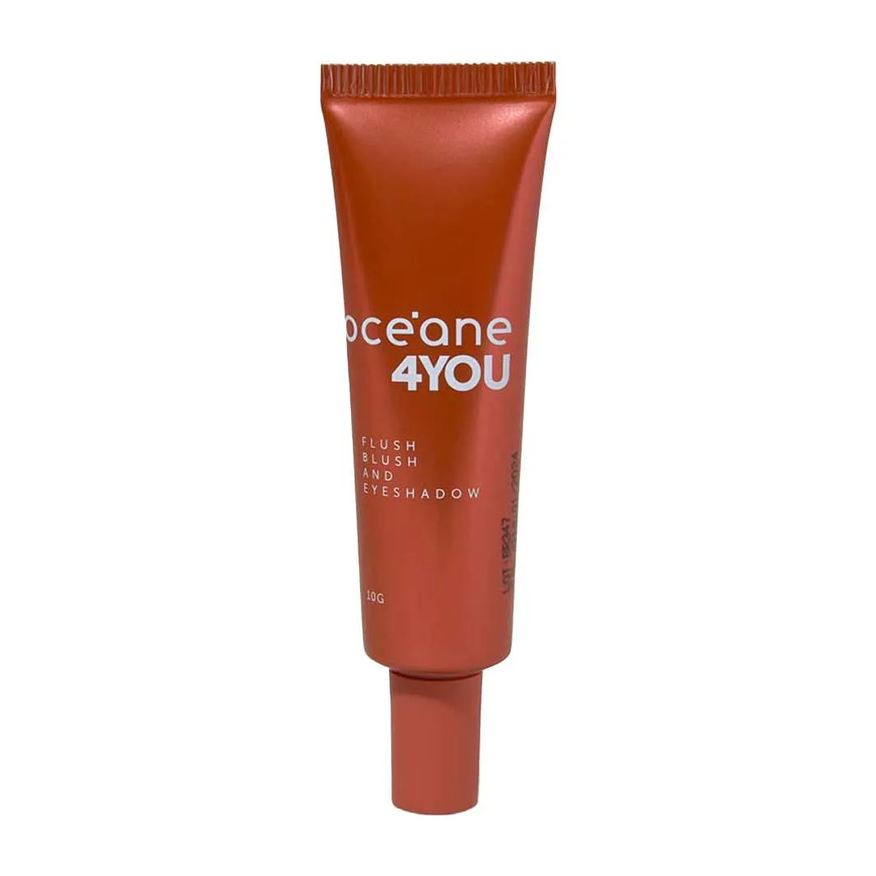 Océane Blush Líquido Multifuncional 4 You - Flush Blush And Eyeshadow Laranja