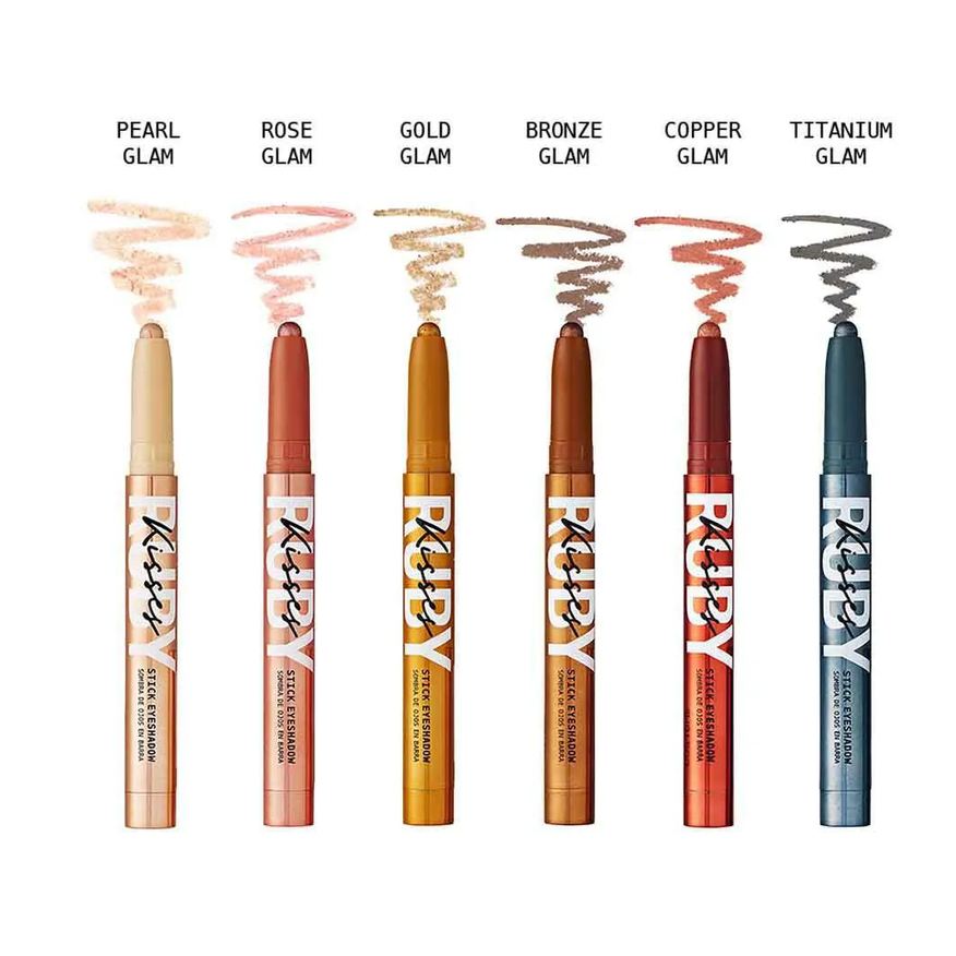 Cremosa Sombra em Bastão Ruby Kisses - Stick Eyeshadow Bronze Glam
