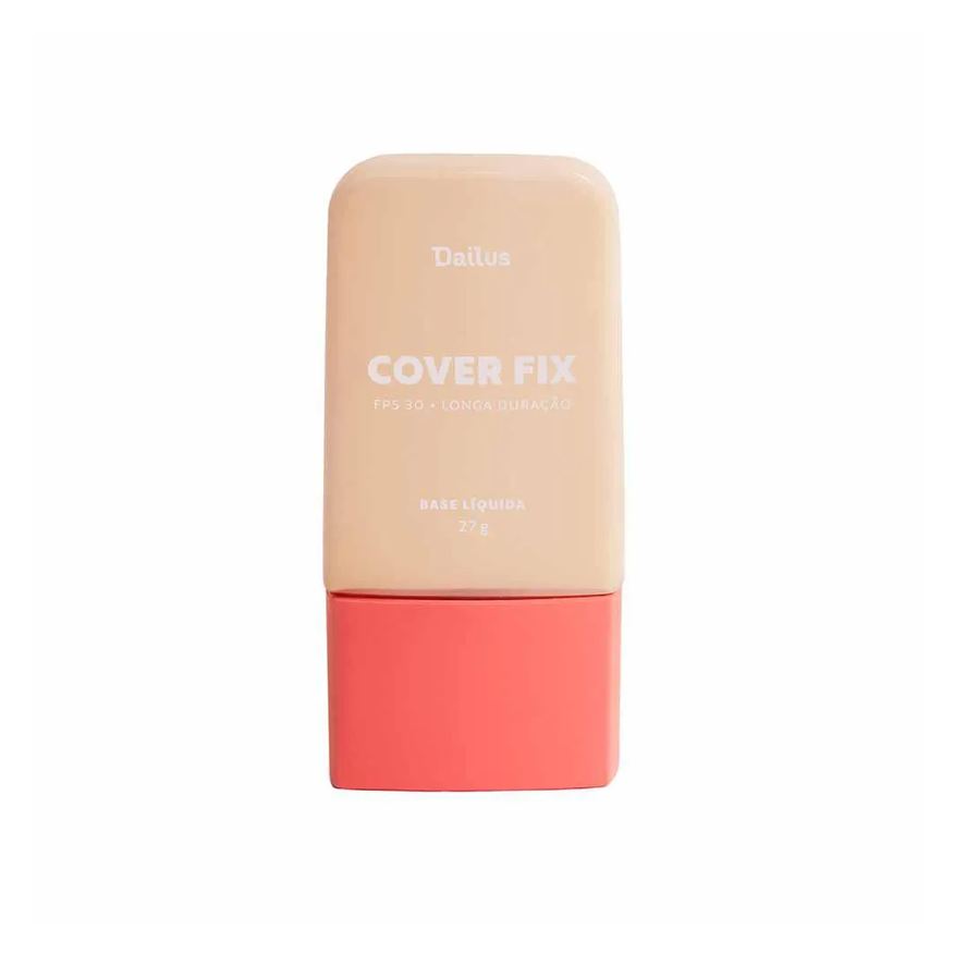 Dailus Base Líquida Cover Fix Fps 30 D1claro