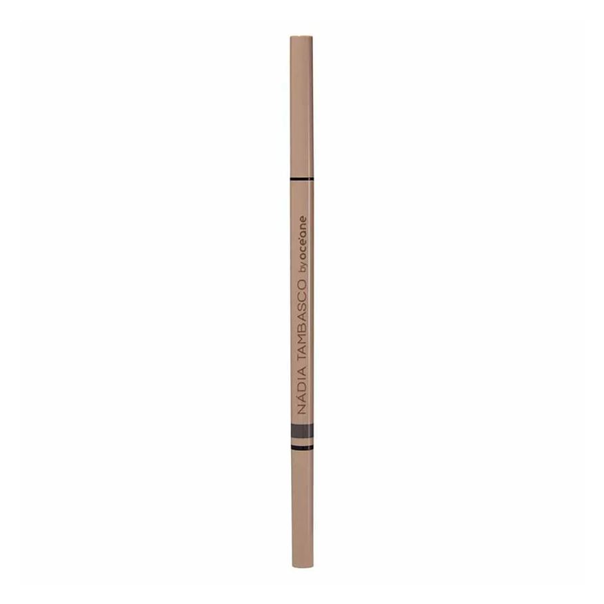 Océane Lápis de Sobrancelha Multifuncional Nadia Tambasco By - Slim Brow Pencil Dark
