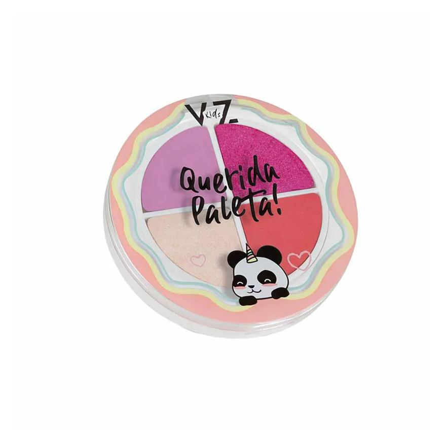 Vizzela Paleta de Sombras Infantil Querida Paleta 1 Unidades